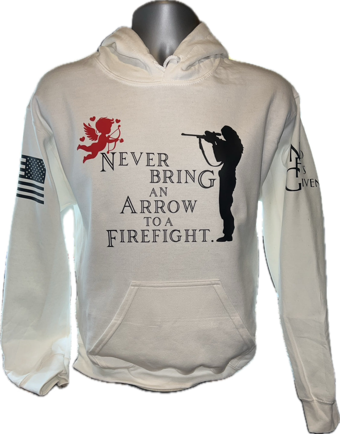 Not Today Cupid Hoodie