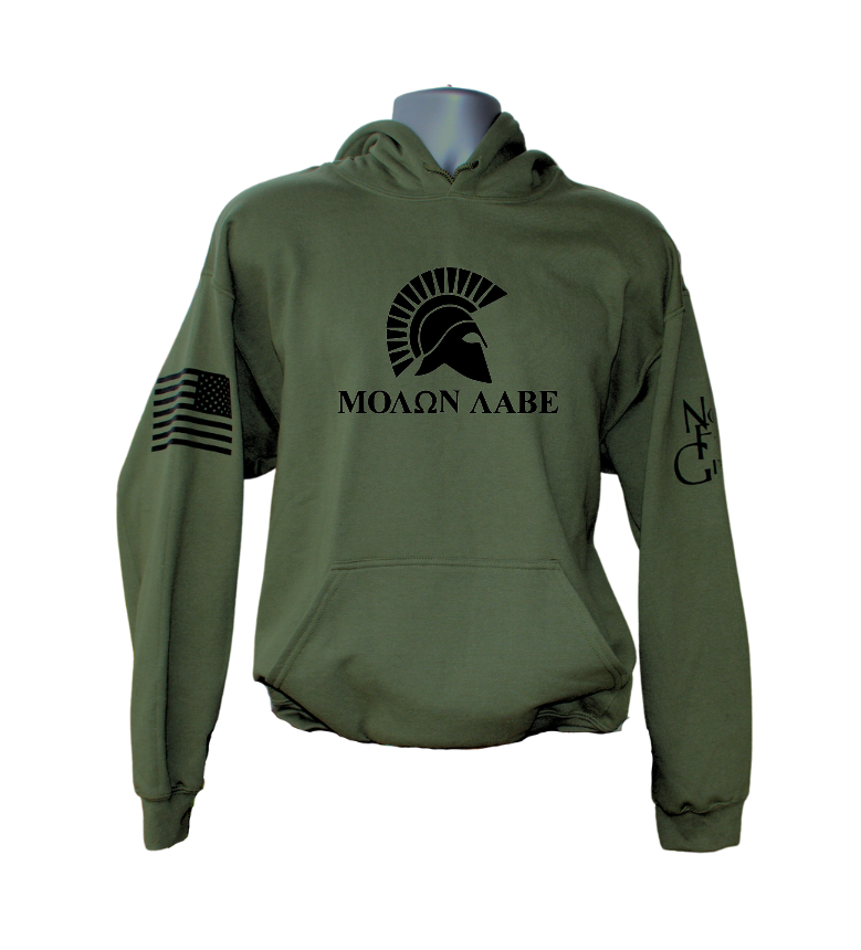 Molon Labe Spartan Hoodie