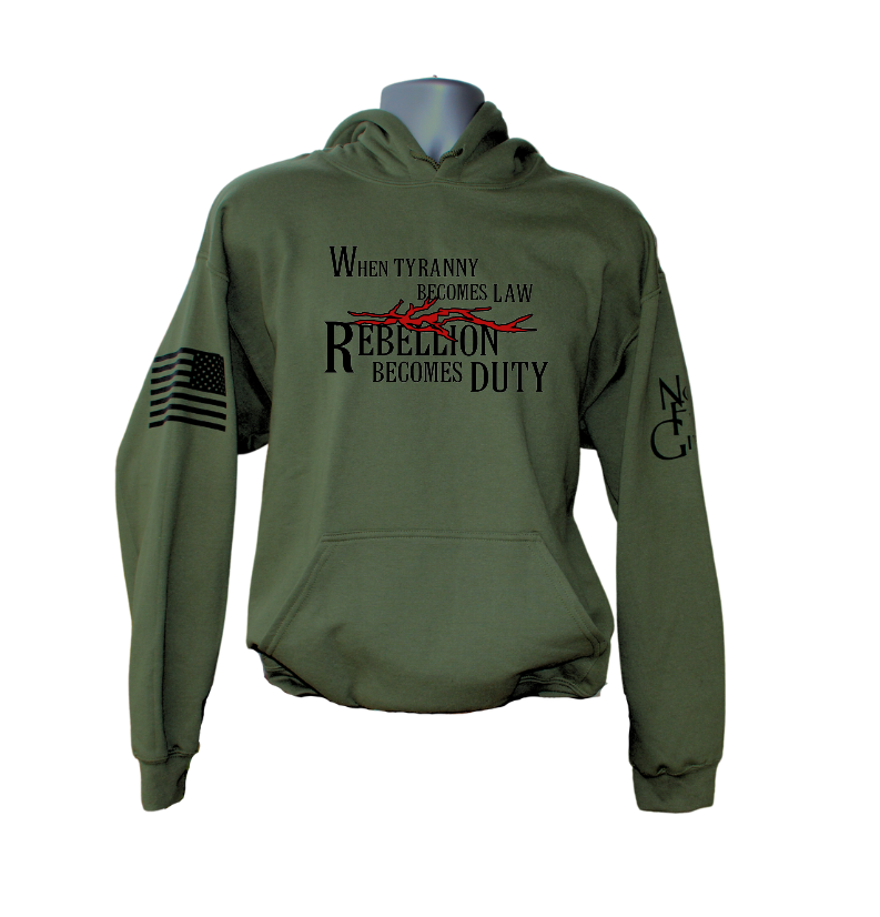 When Tyranny Becomes Law Hoodie