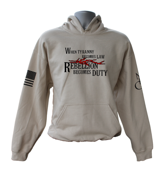 When Tyranny Becomes Law Hoodie