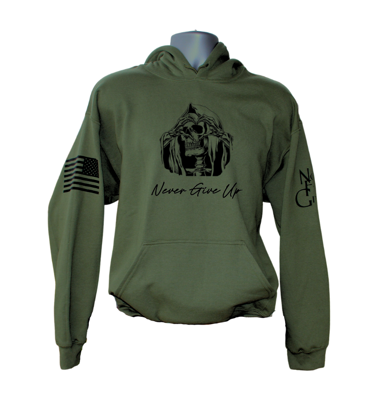 Never Give Up Hoodie