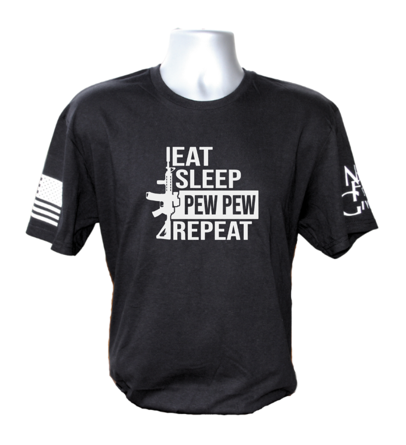 Eat Sleep Pew T-Shirt