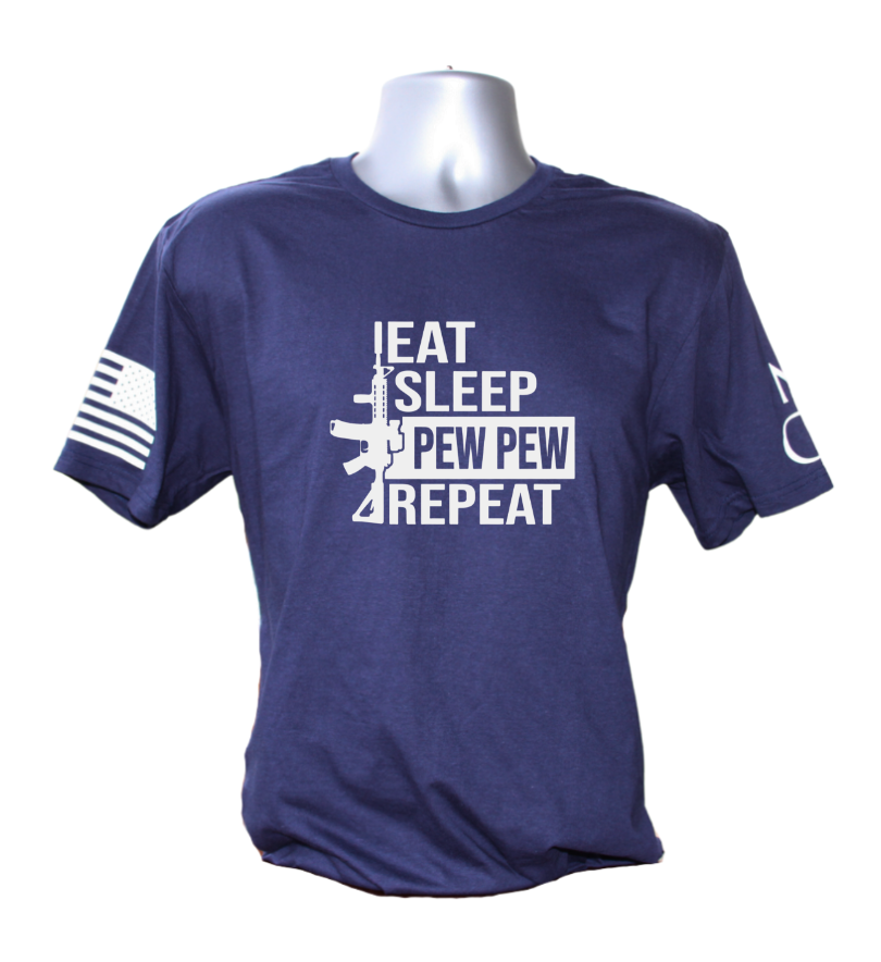 Eat Sleep Pew T-Shirt