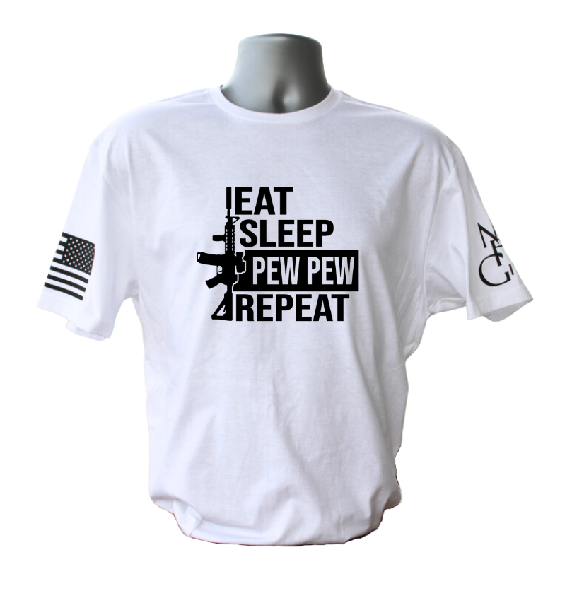 Eat Sleep Pew T-Shirt