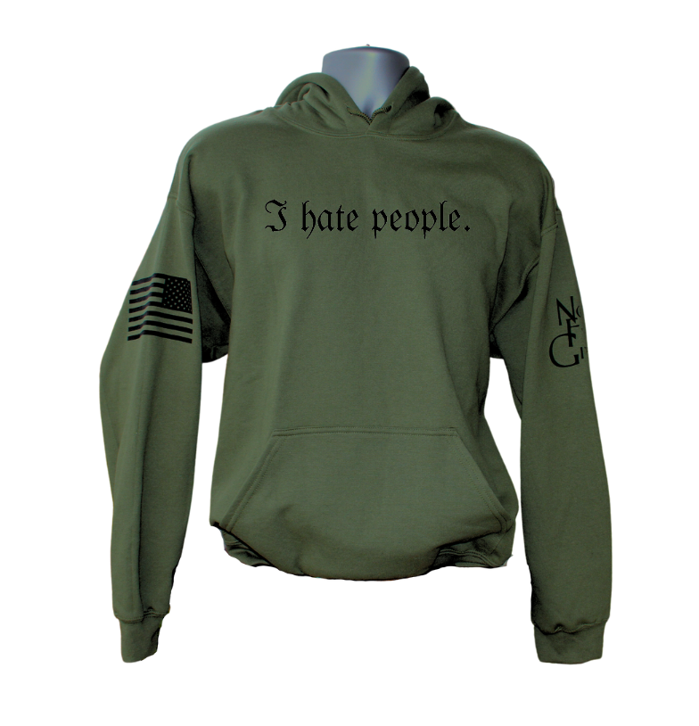 I Hate People Hoodie