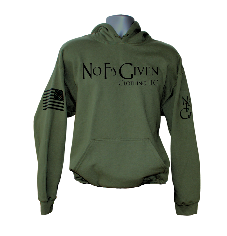 No F's Given Logo Hoodie