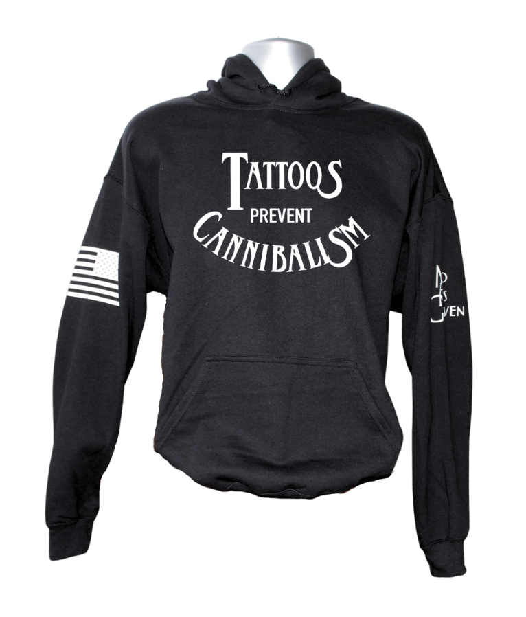 Tattoos Prevent Cannibalism Hoodie