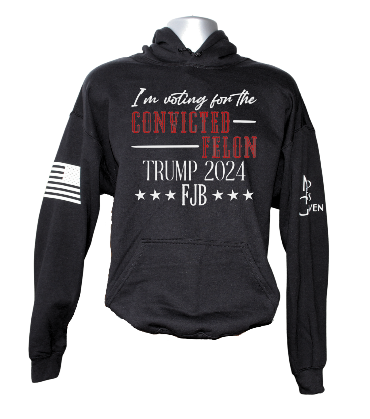 I'm Voting for the Convicted Felon Hoodie