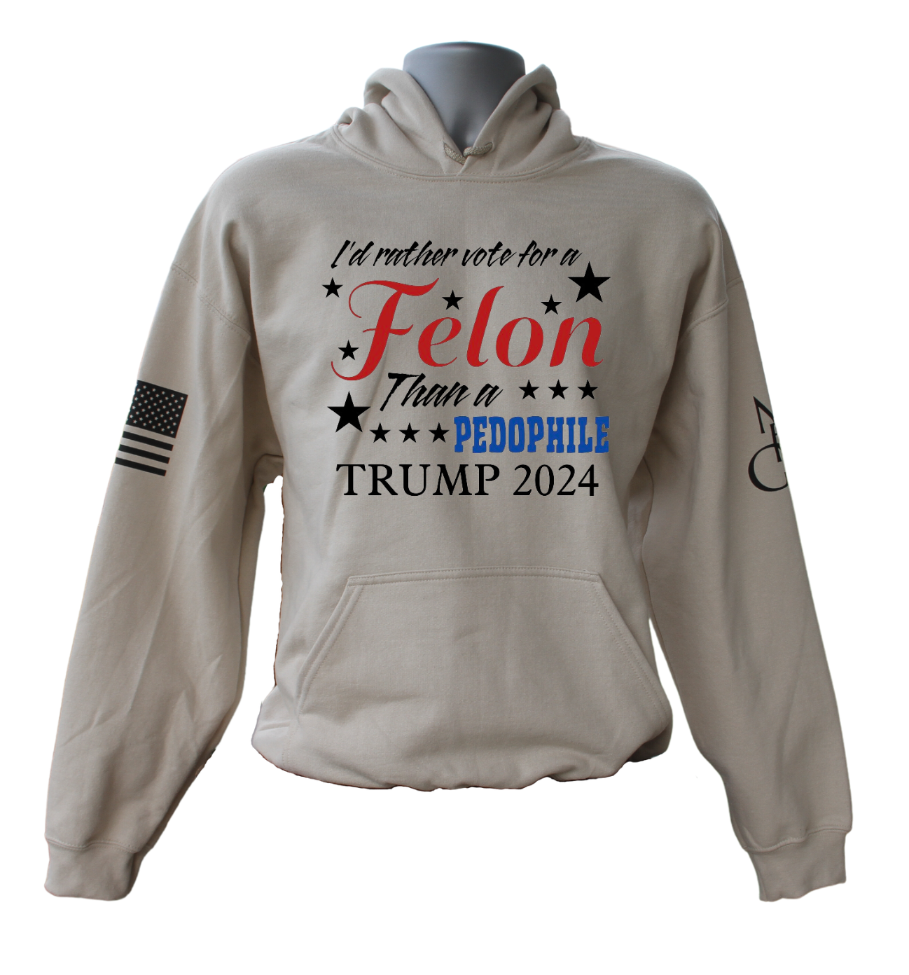 Felon>Pedophile Hoodie