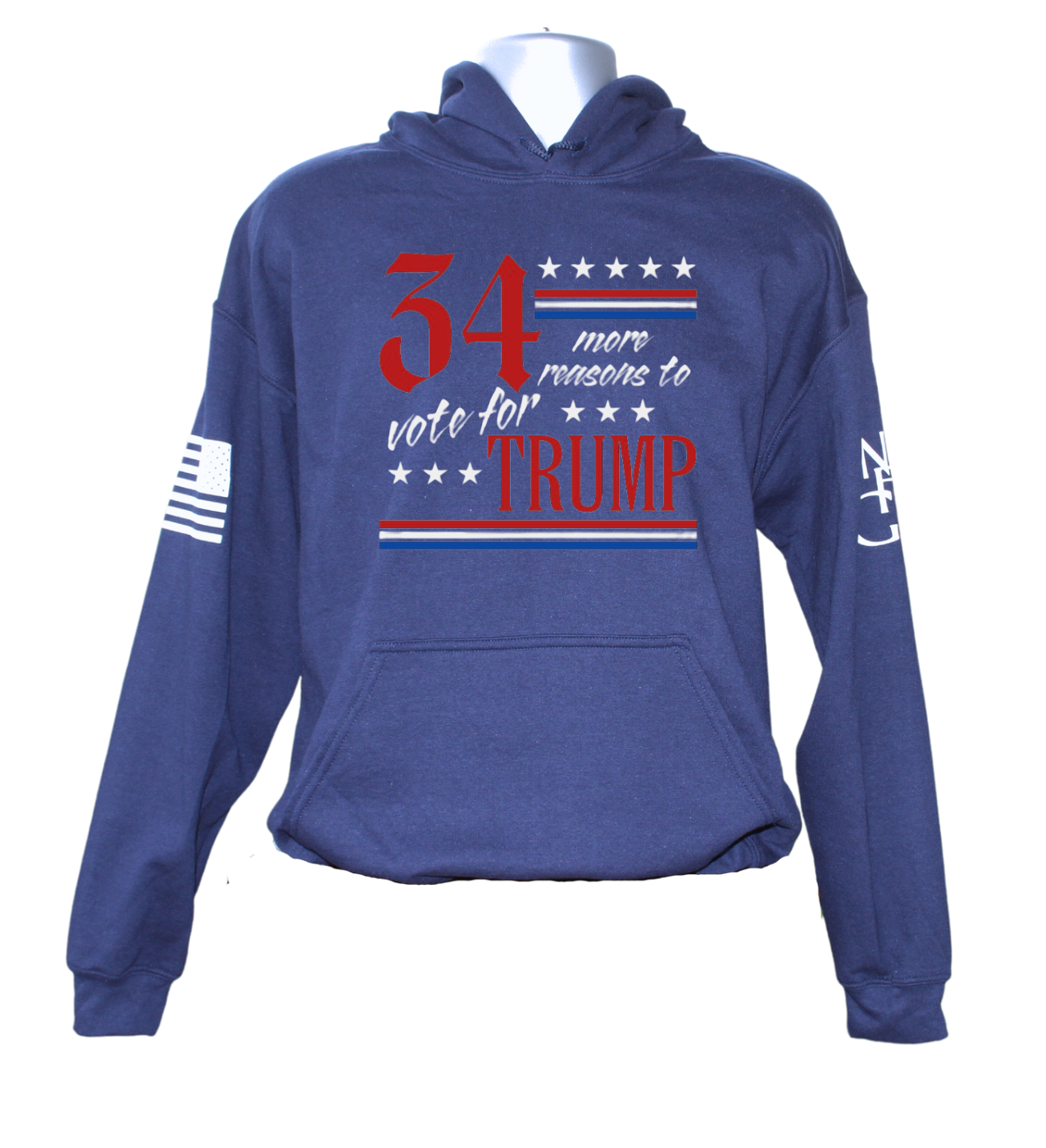 34 More Reasons to Vote For Trump Hoodie