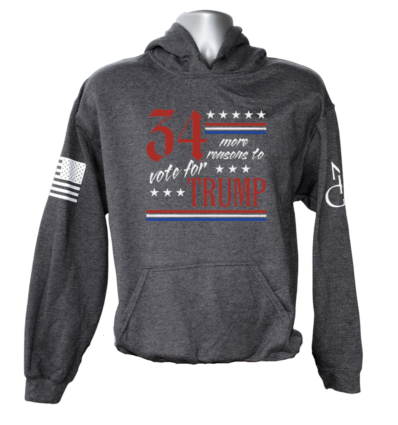 34 More Reasons to Vote For Trump Hoodie