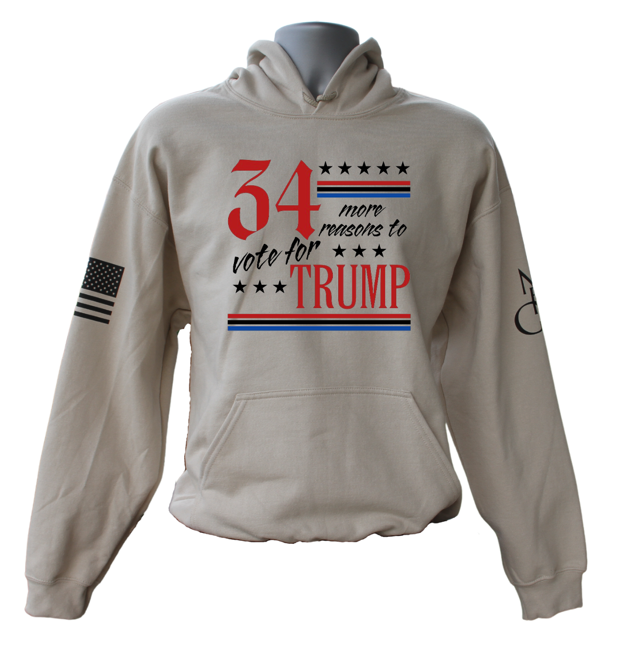 34 More Reasons to Vote For Trump Hoodie